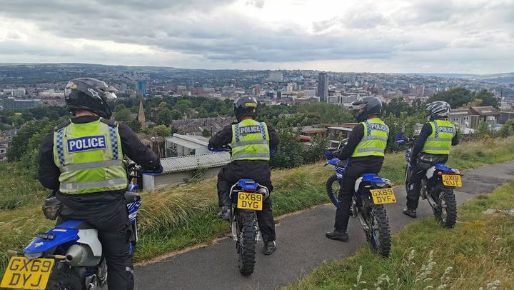 South Yorkshire Police off-road motorcycle team